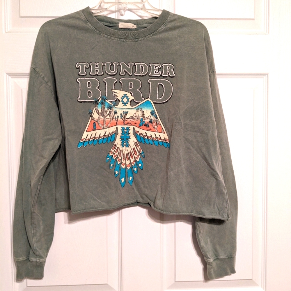 Refined Canvas cropped Tshirt
